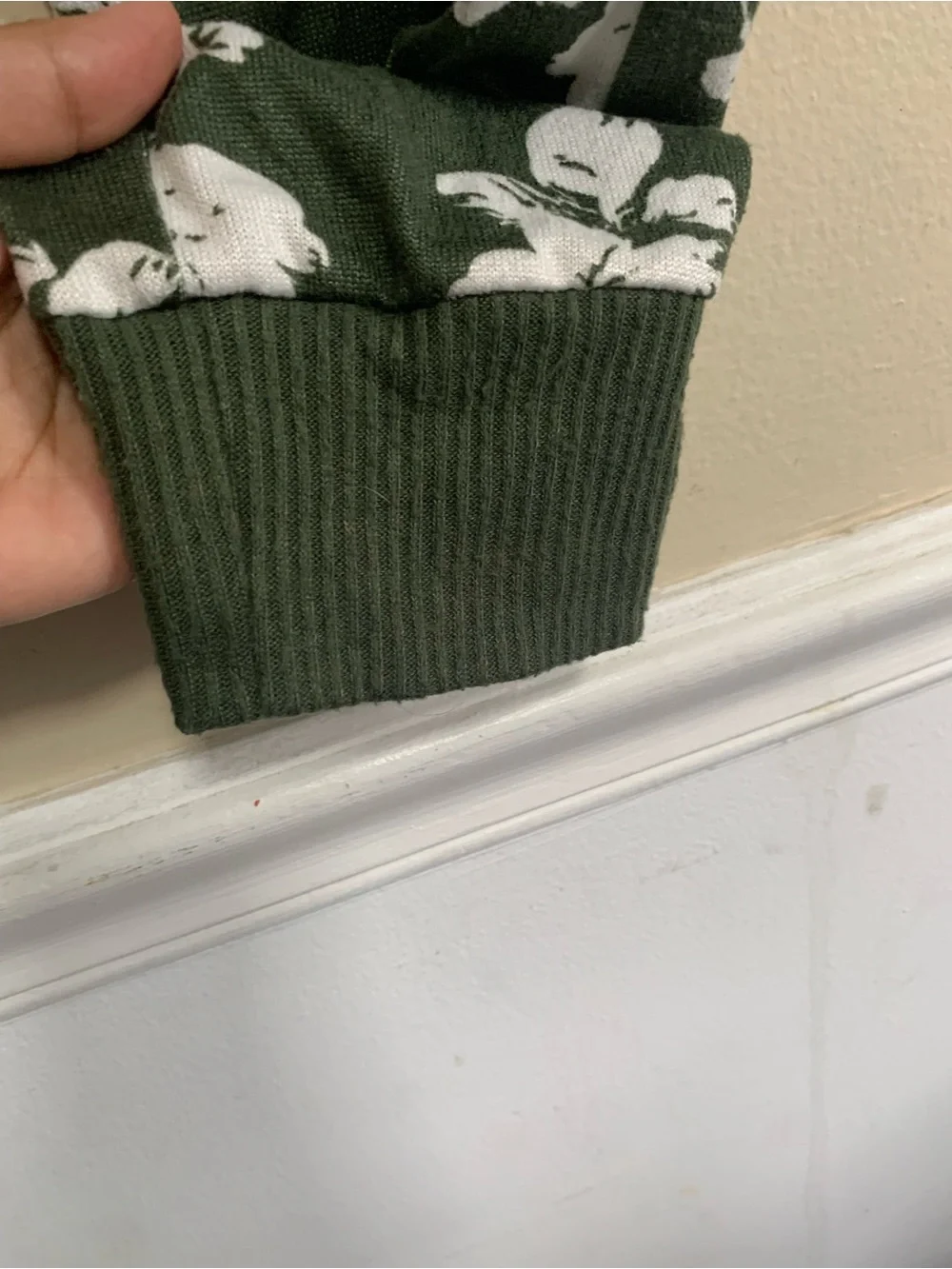 Honeydew Intimates Green & White Floral Kids Jogger Pants